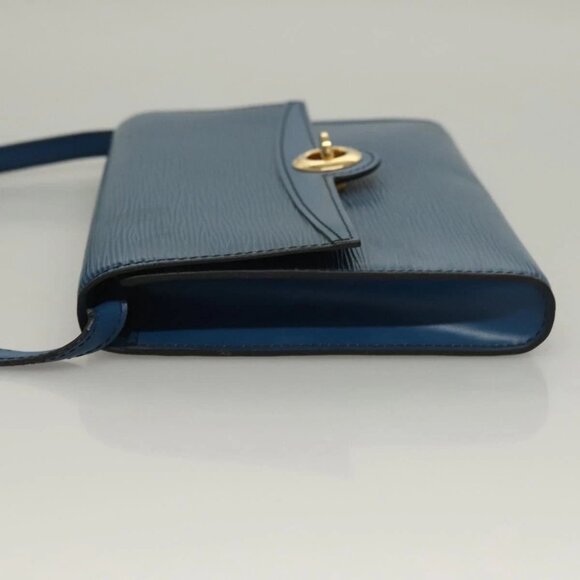 LOUIS VUITTON Epi Pochette Arche Shoulder Bag Blue - Picture 5 of 16